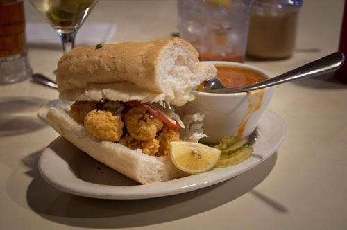 Shrimp Po Boy - Mississippi Gulf Coast Cuisine