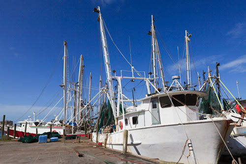 Mississippi Gulf Coast Fishing Boat