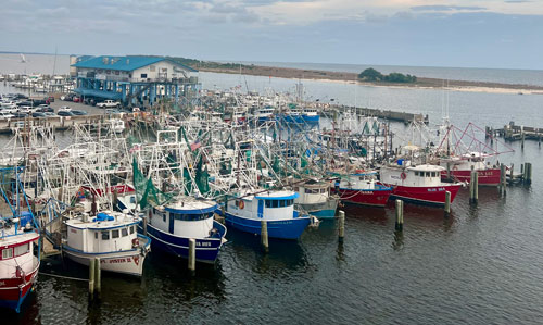 Shrimp Boats in Biloxi MS