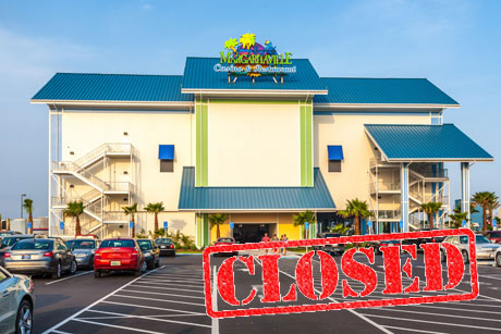 Margaritaville Casino Closed